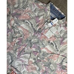 Tommy Bahama Men's XL Shirt Coastline Cord Lush Vines Sweet Chili Floral new